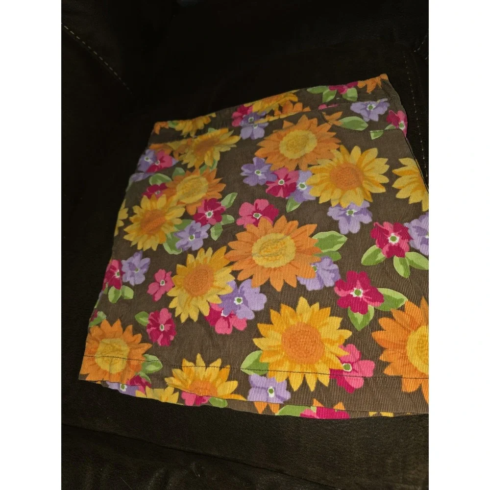 Gymboree sunflower smiles top size 8 skort size 10 outfit